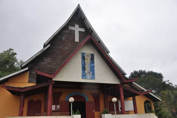 Igreja em Cacao, na Guiana Francesa